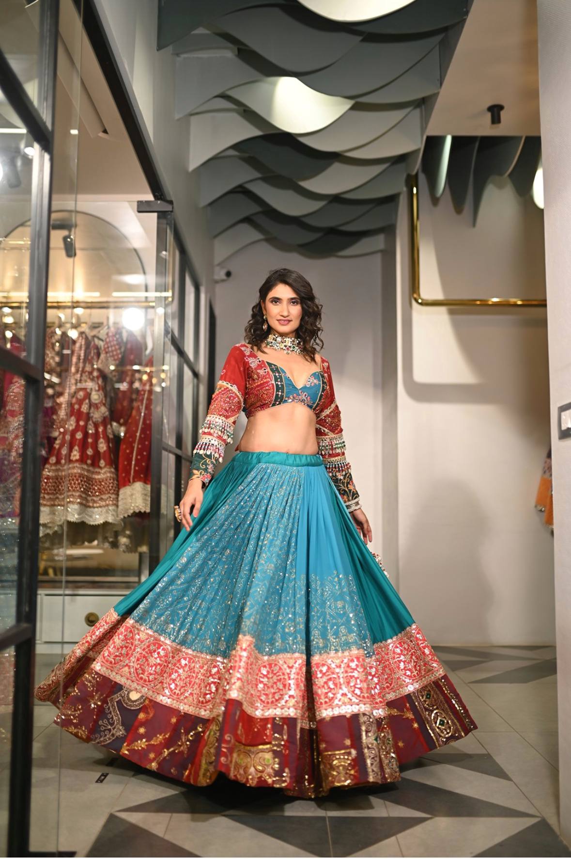 NEW NAVRATRI SPECIAL CHANIYA CHOLI ❤️💐
